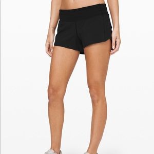 NWOT Lululemon Speed Up Shorts